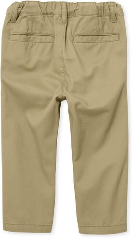 The Children's Place baby boys and Toddler Stretch Chino 2-pack Pants, Flax/New Navy 2 Pack, 3T US in Saudi Arabia