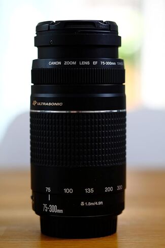 Canon EF 75-300mm f/4-5.6 III Telephoto Zoom Lens for Canon SLR Cameras in Saudi Arabia