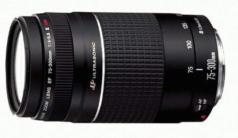 Canon EF 75-300mm f/4-5.6 III Telephoto Zoom Lens for Canon SLR Cameras in Saudi Arabia