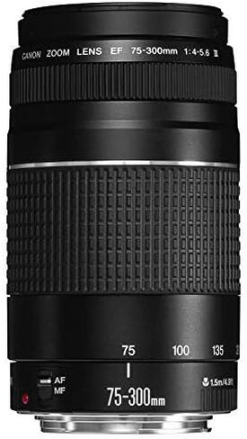 Canon EF 75-300mm f/4-5.6 III Telephoto Zoom Lens for Canon SLR Cameras in Saudi Arabia