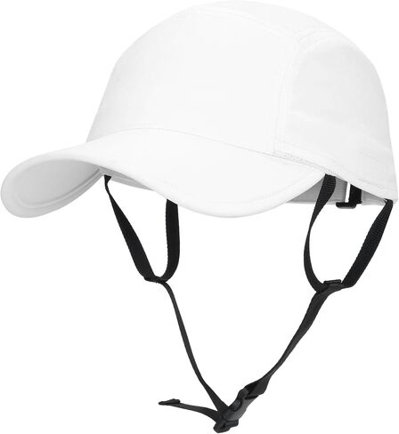 Sports Hat for Men & Women Quick-Dry Cycling Cap with Adjustable Windproof Chin Strap Running Surf Baseball Sun Hat in Kuwait