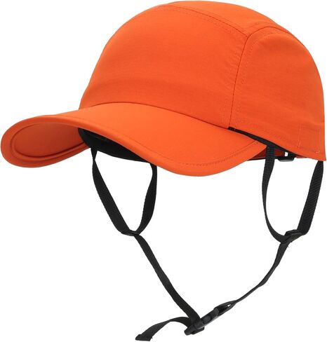 Sports Hat for Men & Women Quick-Dry Cycling Cap with Adjustable Windproof Chin Strap Running Surf Baseball Sun Hat in Kuwait
