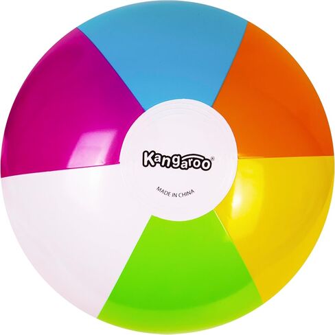 12-Pack Neon Inflatable Beach Balls Bulk for Kids & Adults I Inflatable Pool Party Favors Swimming Pool Toys I Kids Beach Toys for Beach Games I Kids Summer Toys Water Balls I Toddler Pool Toys Set in Saudi Arabia