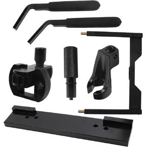 Dasbecan Engine Camshaft Timing Tool Kit Compatible with Detroit Diesel DD13 DD15 DD16 Engine TDC Locating Pin Brake Adjustment Tool Barring Tool Fuel Line Socket Replaces# W47058090900 W470589046300