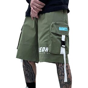 XYXIONGMAO Hip Hop Jogger Men's Casual Shorts Cargo Tactical Slacks Overalls Techwear Streetwear Athleisure Pants Sweatpants