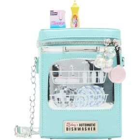 Betsey Johnson Clean or Dirty Crossbody, Blue