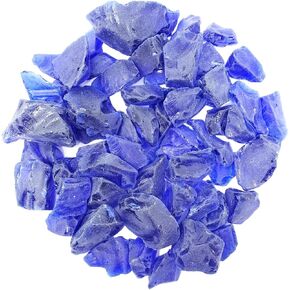 Capcouriers Sea Glass, Decorative Blue Sea Glass, 10 Ounces