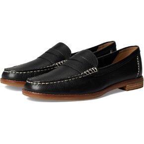 Sperry Women's Seaport Penny Loafer, Black, 9 Wide