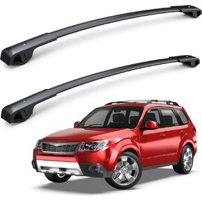 165lbs Aluminum Roof Rack Cross Bars Compatible for 2014-2024 Subaru Forester Rooftop Luggage Carrier Rack for Bike Canoe Kayak Cargo Box