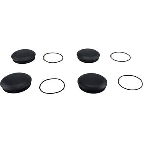 Replacement Caster Plastic Cap w/O-Ring Seal Upgrade Compatible with TCU22376 TCA18683 T102419 ZTrak Z500 Z700 Z800 Z900 Series and QuikTrak(4 Pack) ﻿