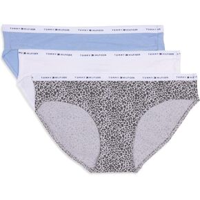 Tommy Hilfiger Women's Cotton Bikini Underwear Panty 3 Pack