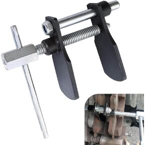 Car Brake Pad Expander, Disc Brake Pad Removal Tool, Brake Pad Cylinder Assembly Return Adjuster, Suitable for Most Cars (Black)
