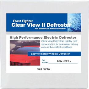 عرض Clear Defroster Race Car Kit-1212-3450-L II Defroster | 12 فولت مجموعة كاملة | وشملت التحكم في ThermAsync وتسخير الأسلاك