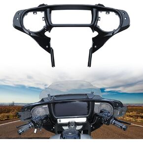 Front Inner Fairing for Street Glide 2024, Black Inner Fairing Cowl Speedometer Cover for Speaker Cover for Harley Street Glide FLHX 2024-2025, CVO FLHXSE 2023-2025 Accessories