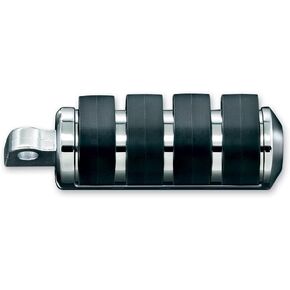 Kuryakyn 8002 ISO Large Male Mount Pegs, Silver/Black