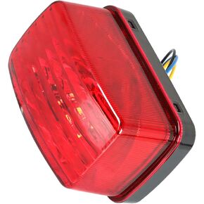 WFLNHB Tail light with Bulb Replacement for Yamaha Bruin 350 YFM350 2X4 4X4 2004 2005 2006 5KM-84710-01-00 5KM-84710-00-00 5KM-8472C-10-00