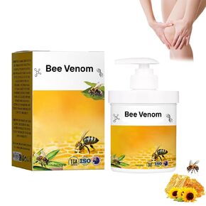 Bee Venom Joint Repair Cream, Bee Venom Joint and Bone Cream,Joint Activities Throughout The Body,for Neck,Waist,Back Hand Feet and Leg (1 Bottle)