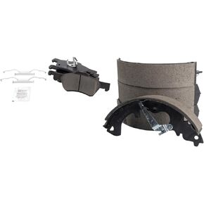 TRQ Brake Pads Ceramic Compatible with 2011-2012 Ford Escape 2011 Mercury Mariner