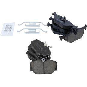 TRQ Brake Pads Ceramic Compatible with 1992 BMW 318is 1987-1991 325is