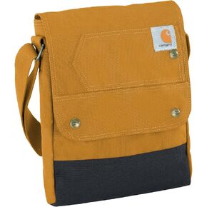 Carhartt Women's Crossbody Snap Bag Durable Adjustable Crossbody Bag with Flap Over Snap Closure