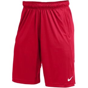 فريق Nike Men Fly Drifit Shorts No Pockets (Red/White ، X-Large)