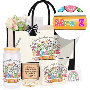 هدايا تقدير المعلمين الأولية للنساء ، عيد الميلاد الشكر شكرا لكم هدايا للمعلمين مجموعة من 5 in Kuwait