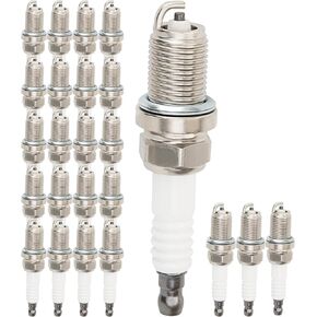 24-Pack RC12YC Premium Nickel Alloy Spark Plugs - Direct Fit for John Deere M78543 M87543 - OE Equivalent to RC12YC 71G 71 71S
