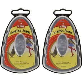 Kiwi Express Shine Sponge - Neutral (Pack of 2)