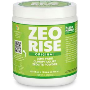 Activated Zeolite Powder - Micronized & Ionized | Ultra-Fine Mineral Cleanse | Pure Clinoptilolite for Internal & External Use | USP Grade
