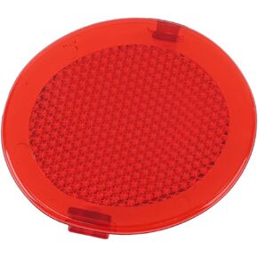 Akozon Interior Front Door Trim Reflector Lens 22612756 Red Reflector for 1999-2005