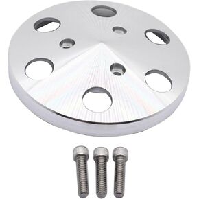 1 pc Billet Aluminum Air Conditioning AC Clutch Cover with bolts Fits for Sanden 508 Compressor