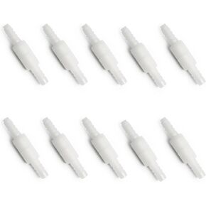 10pcs Avoid Tangles Oxygen Tubing Connector, 360° Rotation Oxygen Cannula Connector, Tubing Swivel Connector O2 Connector