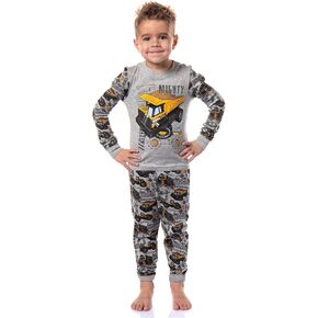Intimo Tonka Toddler Boys '952 Mighty Dump Truck 2 Piece Set Long Sleve Pajama