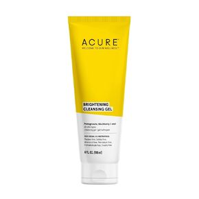 Acure Brightening Facial Scrub for a Youthful, Brighter, Radiant Complexion | With Sea Kelp & French Green Clay, 4 Fl Oz