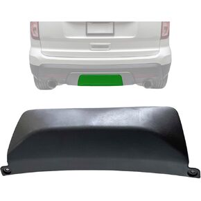 Lower Rear Bumper Trailer Tow Hitch Bar Cover Cap Trailer Tow Bracket Cover Trim for Ford Explorer 2011-2015 with Trailer Towing Packages