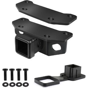 Trailer Tow Hitch Compatible with Lexus GX460 2010-2023, 2-Inch Hitch Receiver, Including Adjustment Plate and Rubber Cover Set