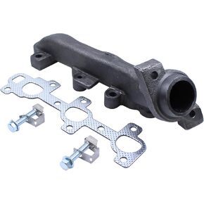 Left Exhaust Manifold with Gasket Kit for Dodge Dakota 2004-2010 Durango 2004-2009 Ram 1500 2014-2016 Mitsubishi Raider 2006-2009
