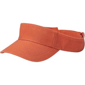 MG Usisex Pro Style Cotton Twill Washed Visor-4021a