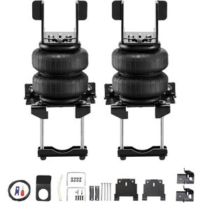 طقم تعليق أكياس الهواء Vevor ، مجموعة أكياس التعليق Air Springs متوافقة مع 2003-2013 Dodge RAM 2500 4WD ، 2003-2018 Dodge RAM 3500 4WD ، 5000 LBS تحميل ، 5 إلى 100 رطل.