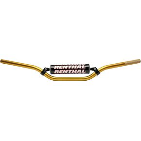 RENTHAL 7/8 HANDLEBAR ROAD BARS STREET FIGHTER GOLD