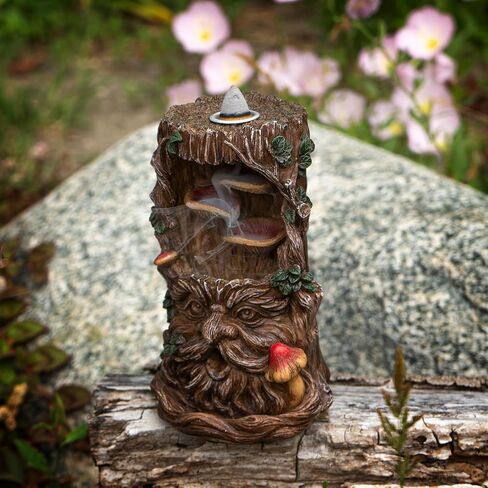 Pacific Giftware Aztec Temple Backflow Incense Burner with Intricate Stone Like Resin Design Decorative Pyramid Incense Holder for Aromatherapy and Home Decor in Saudi Arabia