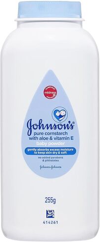 Johnson's Baby Powder for Delicate Skin, Hypoallergenic and Free of Parabens, Phthalates, and Dyes for Baby Skin Care, 1.5 oz in Saudi Arabia