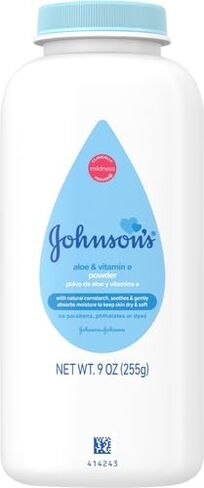 Johnson's Baby Powder for Delicate Skin, Hypoallergenic and Free of Parabens, Phthalates, and Dyes for Baby Skin Care, 1.5 oz in Saudi Arabia