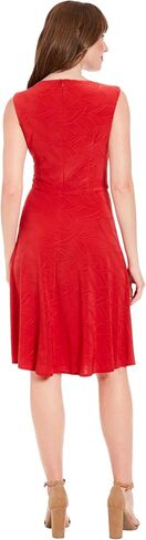 London Times Sleeveless Asymmetrical Midi Perfect Bridal Shower, Wedding Guest, and Work Dresses for Women in Saudi Arabia