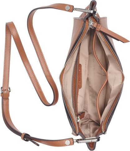 كالفن كلاين غارنيت أعلى zip crossbody in Kuwait