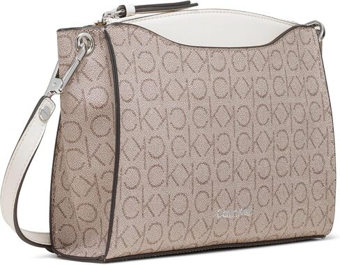 Calvin Klein Garnet Top Zip Crossbody in Kuwait