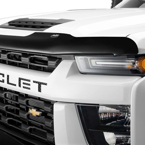 Auto Ventshade [AVS] Bugflector Hood Shield | 2004-2012 Chevrolet Colorado/GMC Canyon, High Profile, Smoke, 1 pc. | 22049 in Saudi Arabia