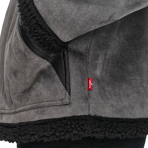 Levi's Men's Mixed Media Faux Shearling Jacket in Saudi Arabia