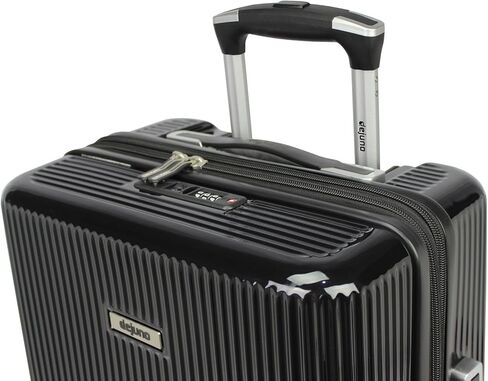 World Traveler Dejuno Monarch Lightweight Hardside Pollecarbonate الأمتعة الدوار القابلة للتوسيع مع TSA Lock ، Blue Iron ، 26 بوصة in Saudi Arabia