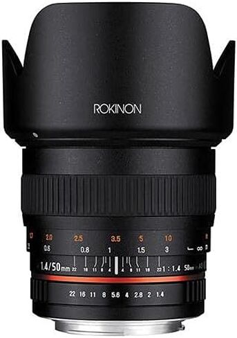 Rokinon 50mm F1.4 Lens for Nikon Digital SLR in Saudi Arabia